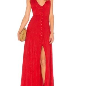 House of Harlow Red Maxi Dress
